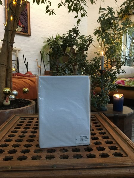 NikkiPlüsch Kissenhülle 40 x 80 cm weiß