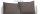 HNL Refined Kopfkissenhülle 2x 40 x 80 cm Satin Streife Taupe