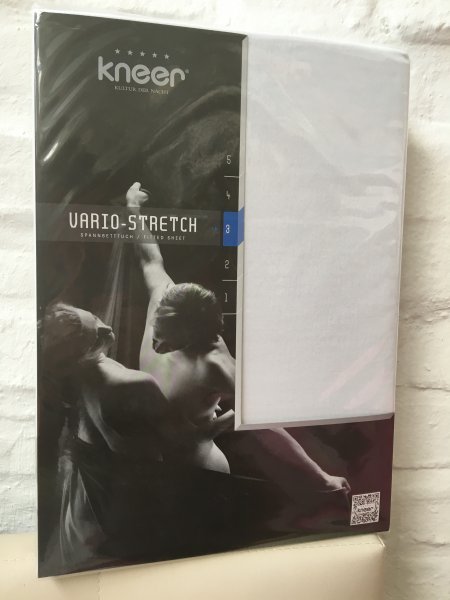 Kneer Qualität 22 Vario - Stretch (Wasserbett) 180 x 200/220 & 200 x 200/220 - weiß