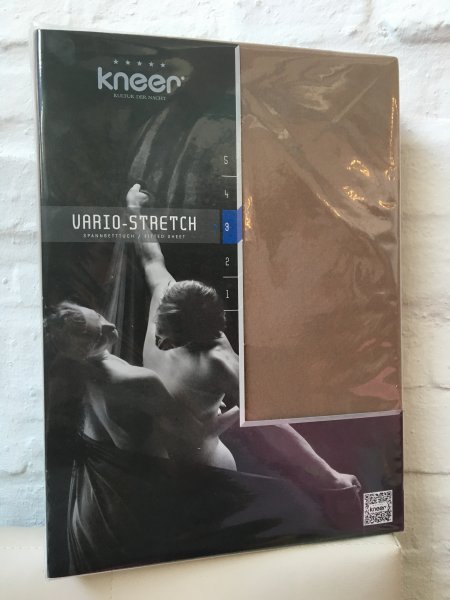 Kneer Qualität 22 Vario - Stretch (Wasserbett) 180 x 200/220 & 200 x 200/220 - toffee