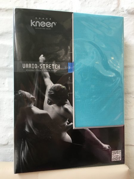 Kneer Qualität 22 Vario - Stretch (Wasserbett) 180 x 200/220 & 200 x 200/220 - türkis